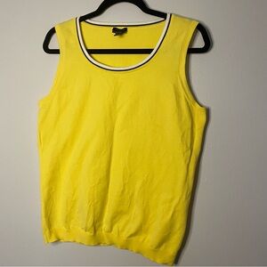 Yellow Sleeveless Sweeter